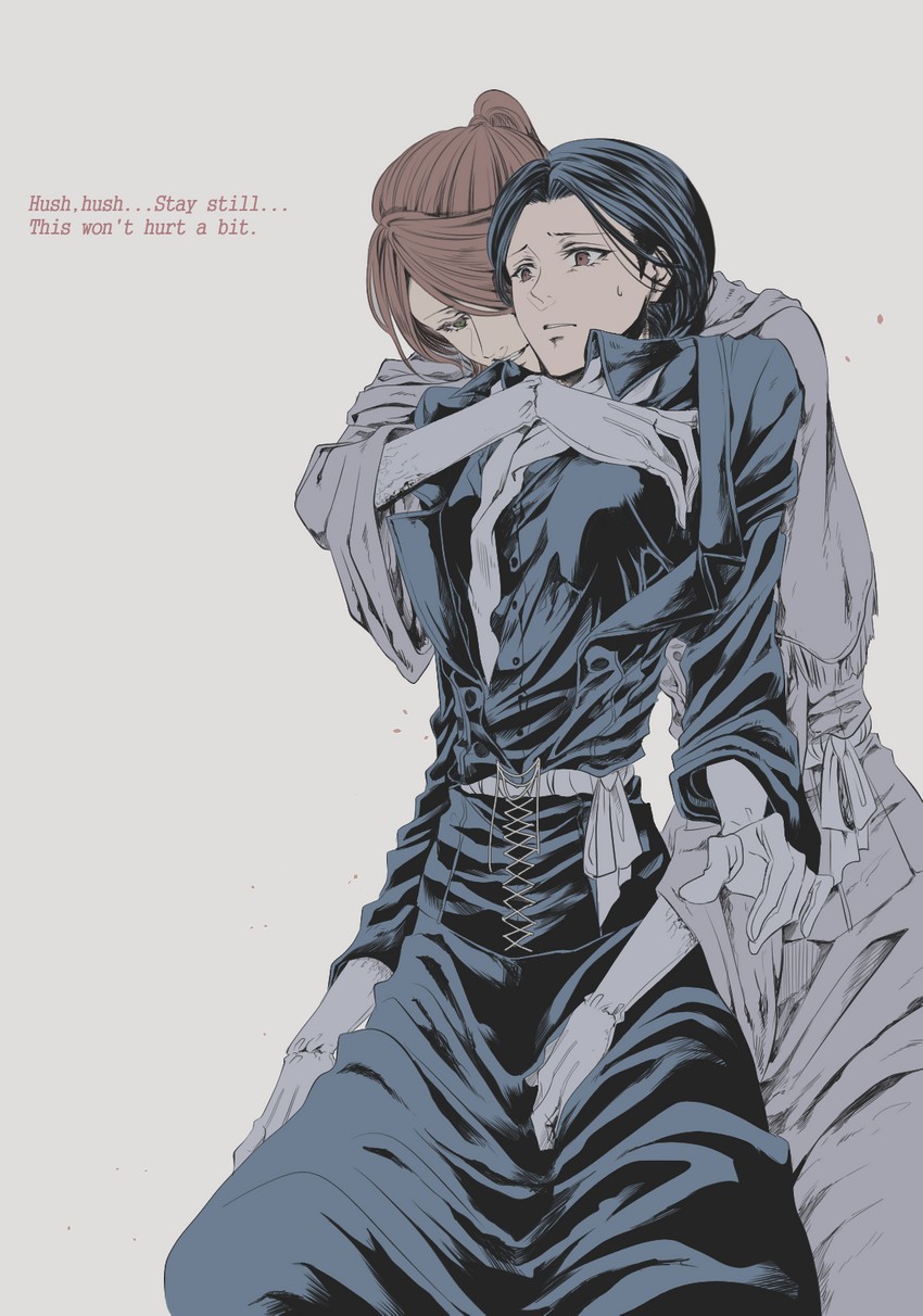 iosefka and adella the nun (bloodborne) drawn by itsuki_(itsukiovo)