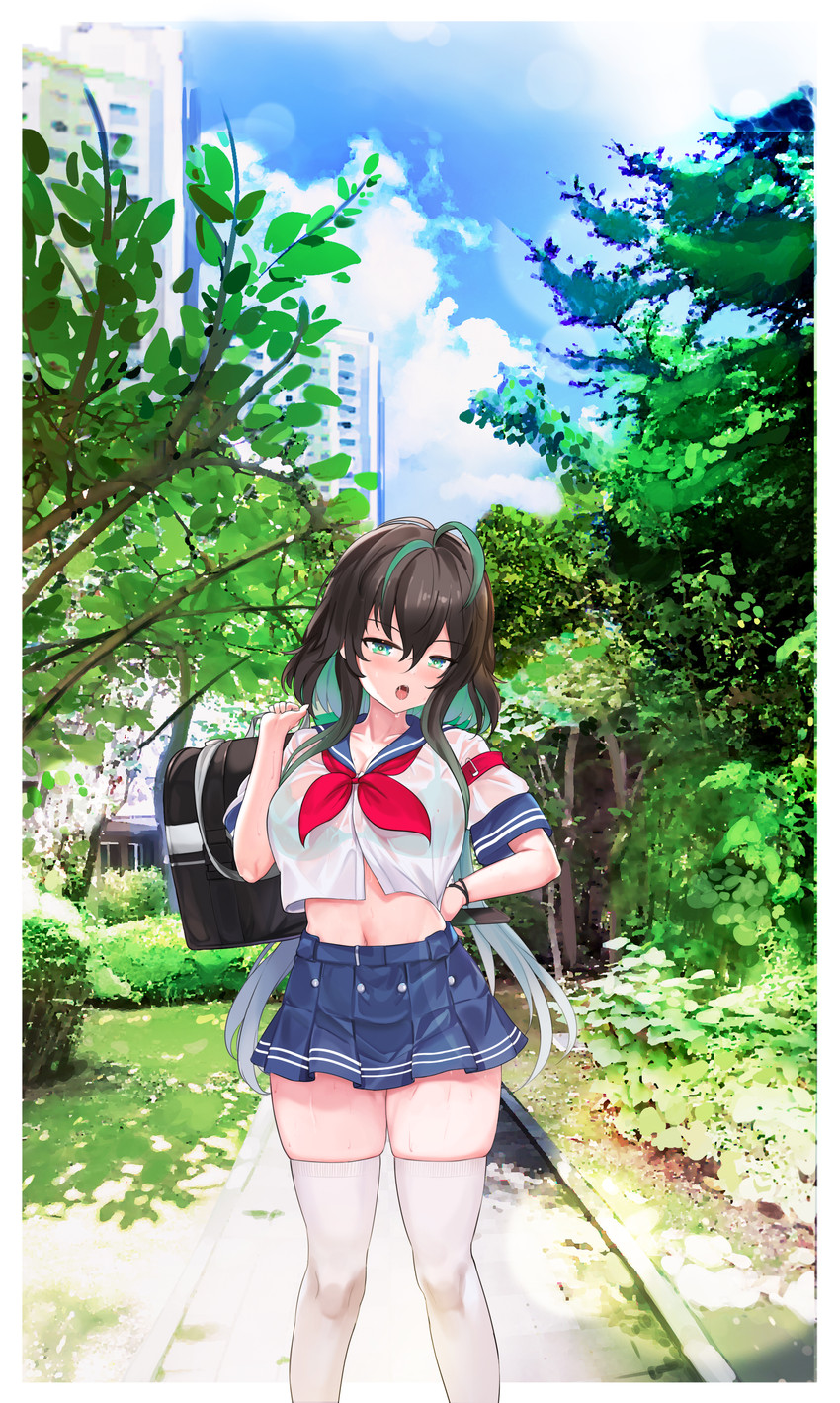 shin yuya (nijisanji and 1 more) drawn by riba