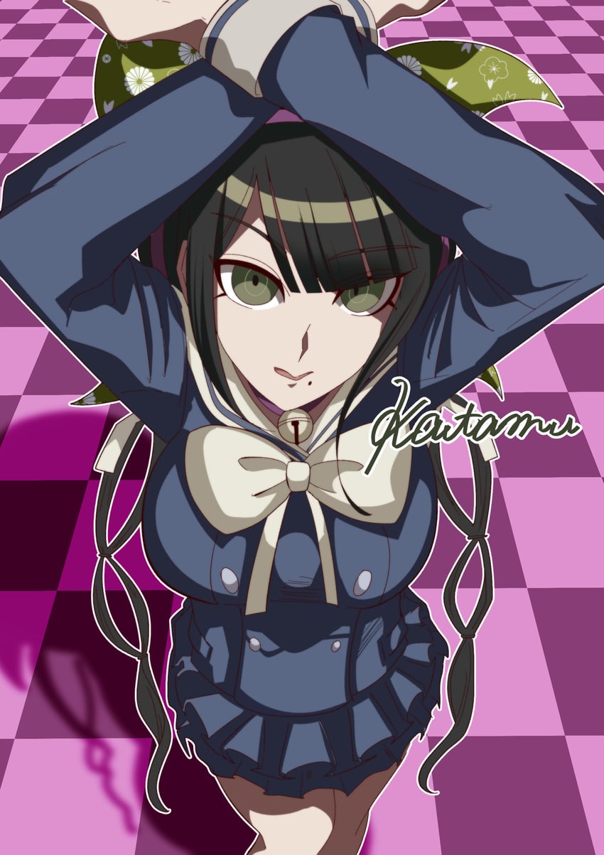 chabashira tenko (danganronpa and 1 more) drawn by katamo_63