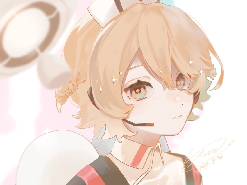nurse robot type t (utau) drawn by usamo._(kurin_min)
