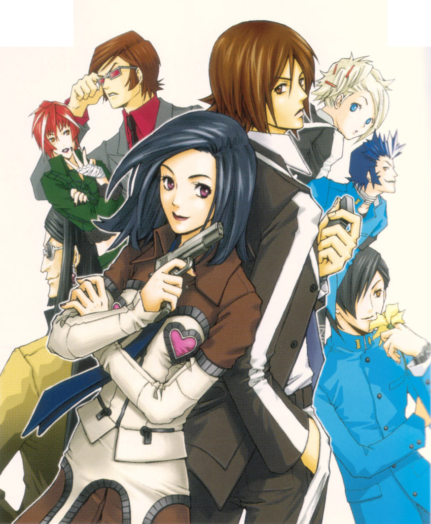 suou tatsuya, amano maya, lisa silverman, kurosu jun, mishina eikichi, and 3 more (persona and 3 more)