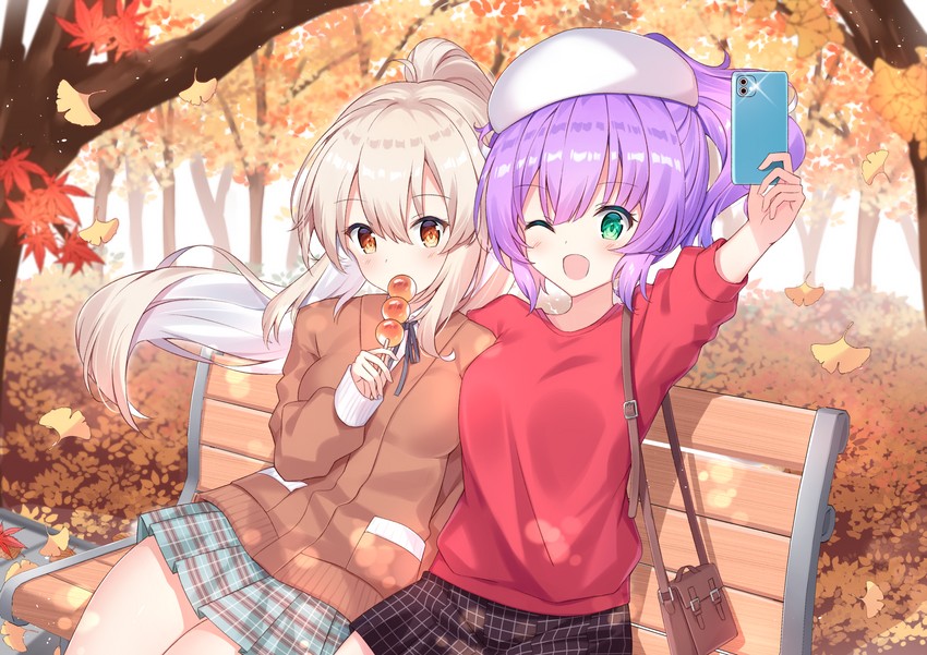 ayanami and javelin (azur lane) drawn by t@ke-g