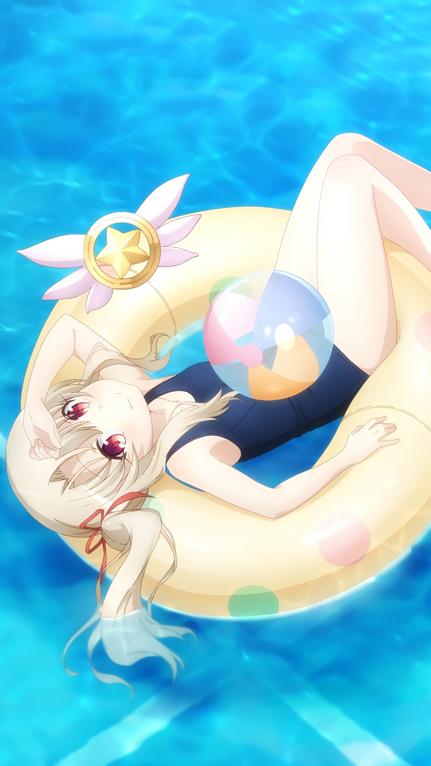 illyasviel von einzbern and magical ruby (fate and 1 more)