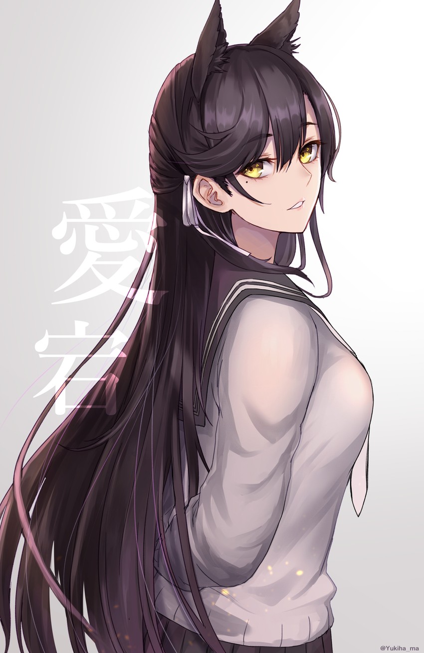 atago (azur lane) drawn by yukihama