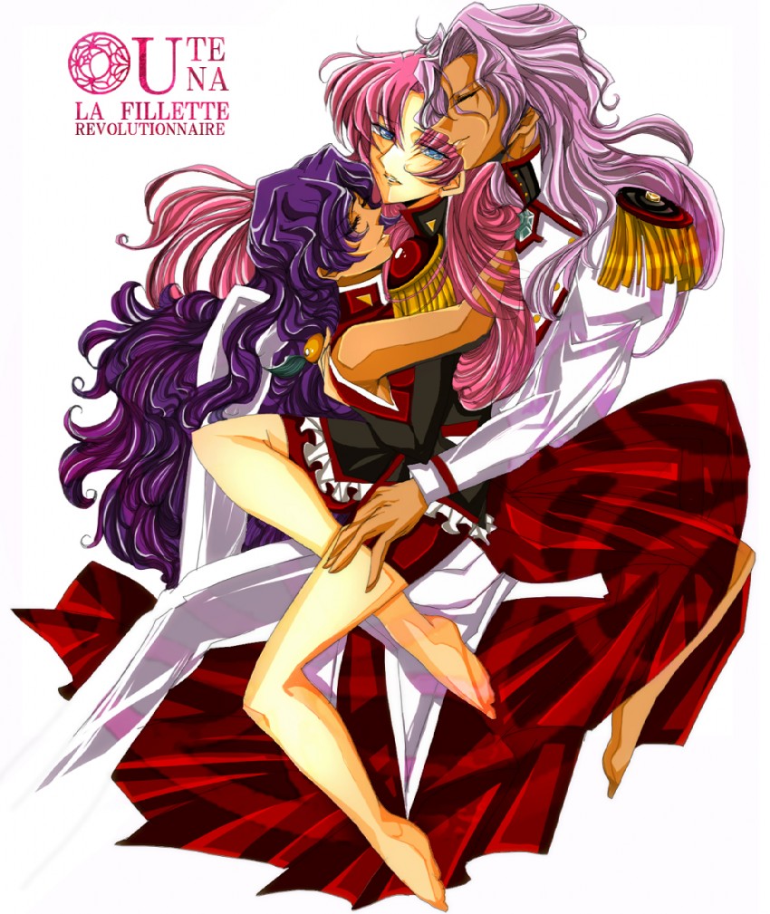 tenjou utena, himemiya anthy, and ootori akio (shoujo kakumei utena) drawn by io_(ginno_tsuioku)