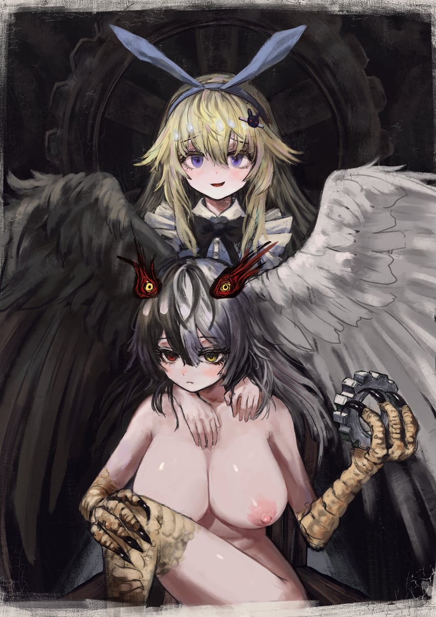 alice and jubjub (black souls and 1 more) drawn by ropeperson