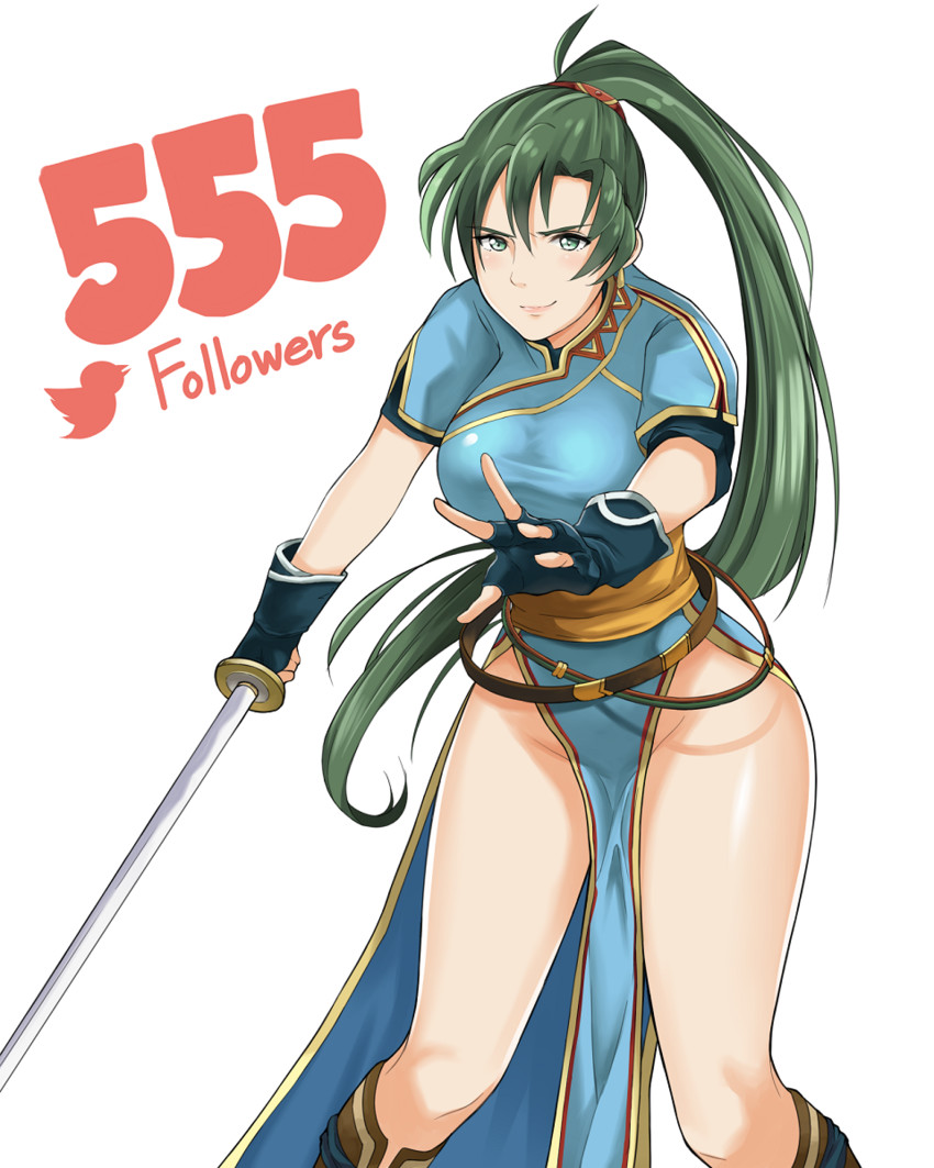 lyn (fire emblem and 2 more) drawn by j@ck