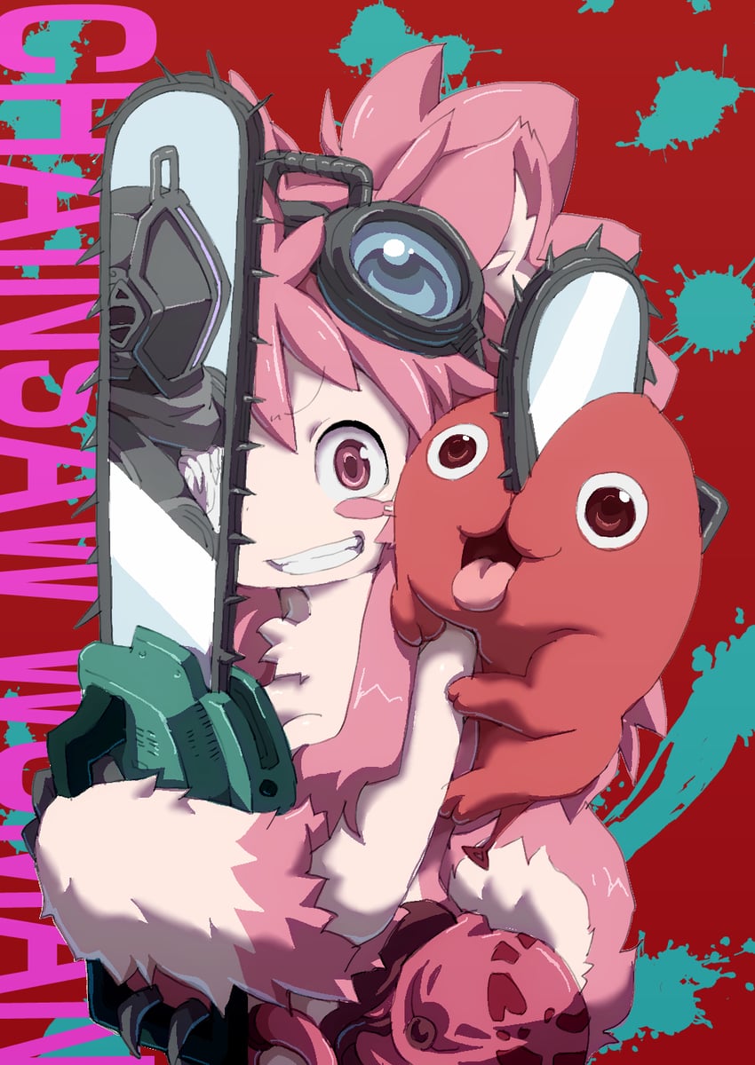 pochita, nanachi, bondrewd, mitty, and izawa shiori (chainsaw man and 1 more) drawn by ximu_shilang