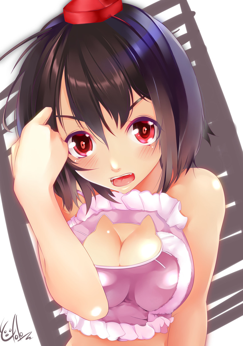 shameimaru aya (touhou) drawn by cekonikova