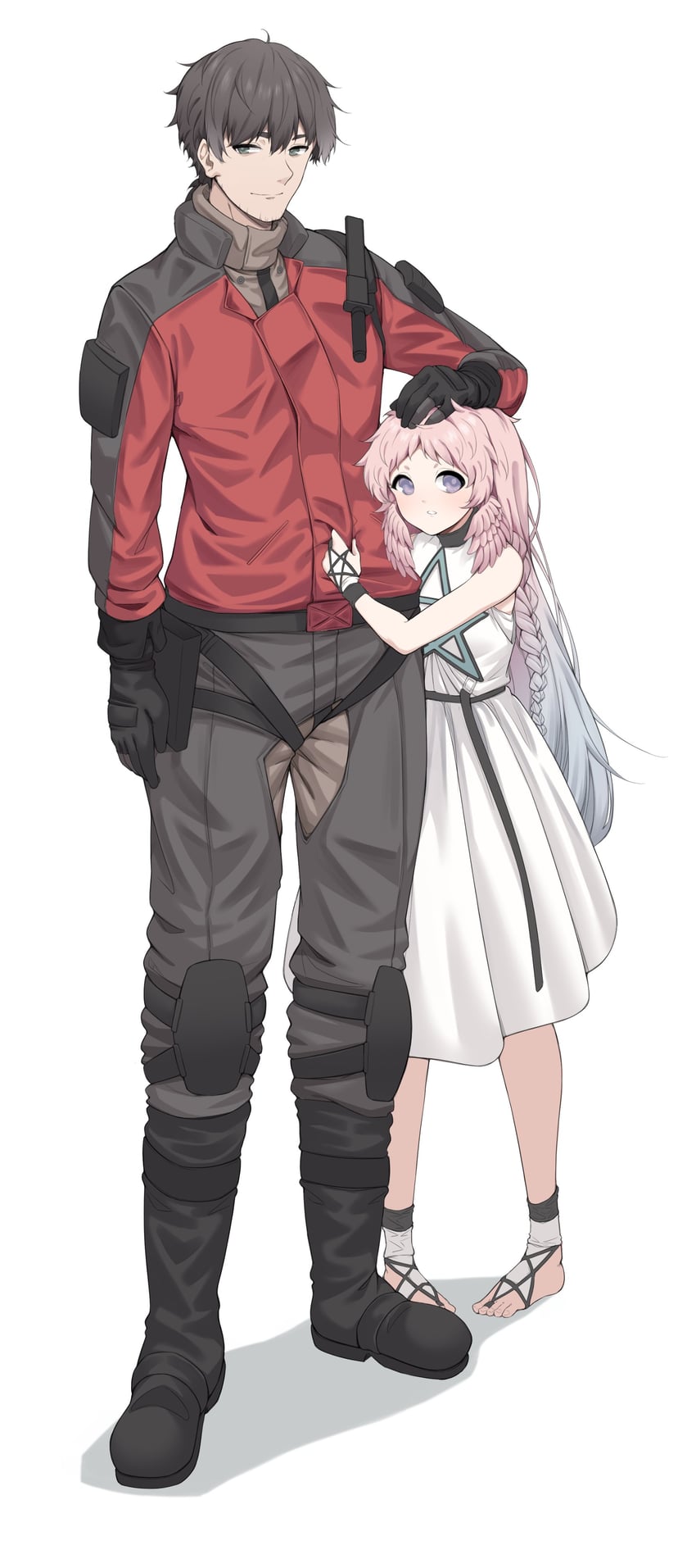 commander and helena (girls' frontline and 1 more) drawn by act_(xadachit)