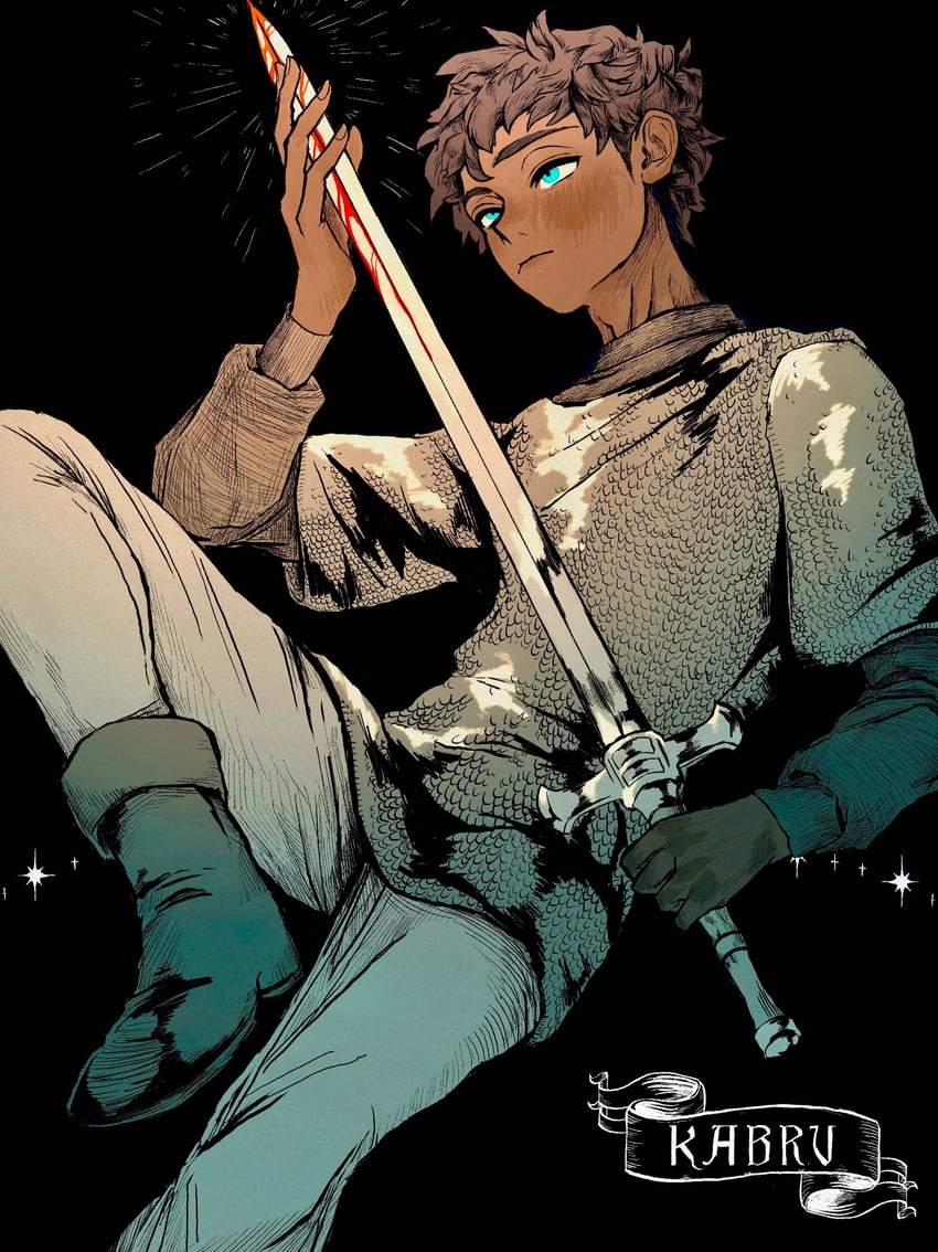 kabru (dungeon meshi) drawn by pachix2_corgi