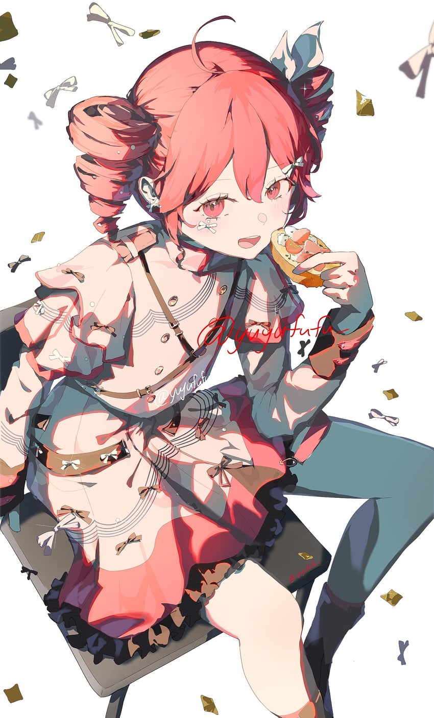 kasane teto (utau and 1 more) drawn by yuyufufu