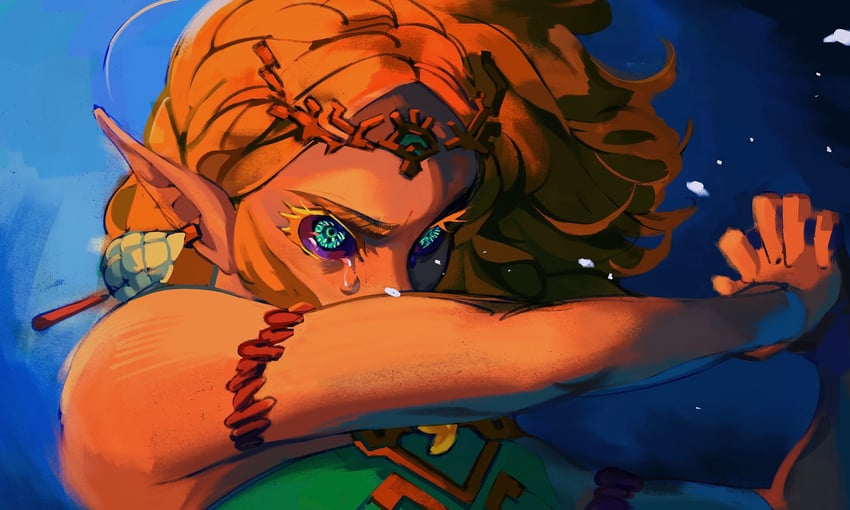 princess zelda (the legend of zelda and 2 more) drawn by meyoco