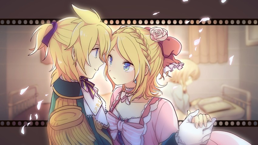 kagamine rin and kagamine len (vocaloid) drawn by akiyoshi_(tama-pete)