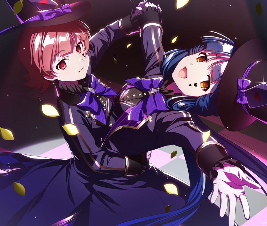 kitakami reika and nonohara akane (idolmaster and 2 more) drawn by mikapoe