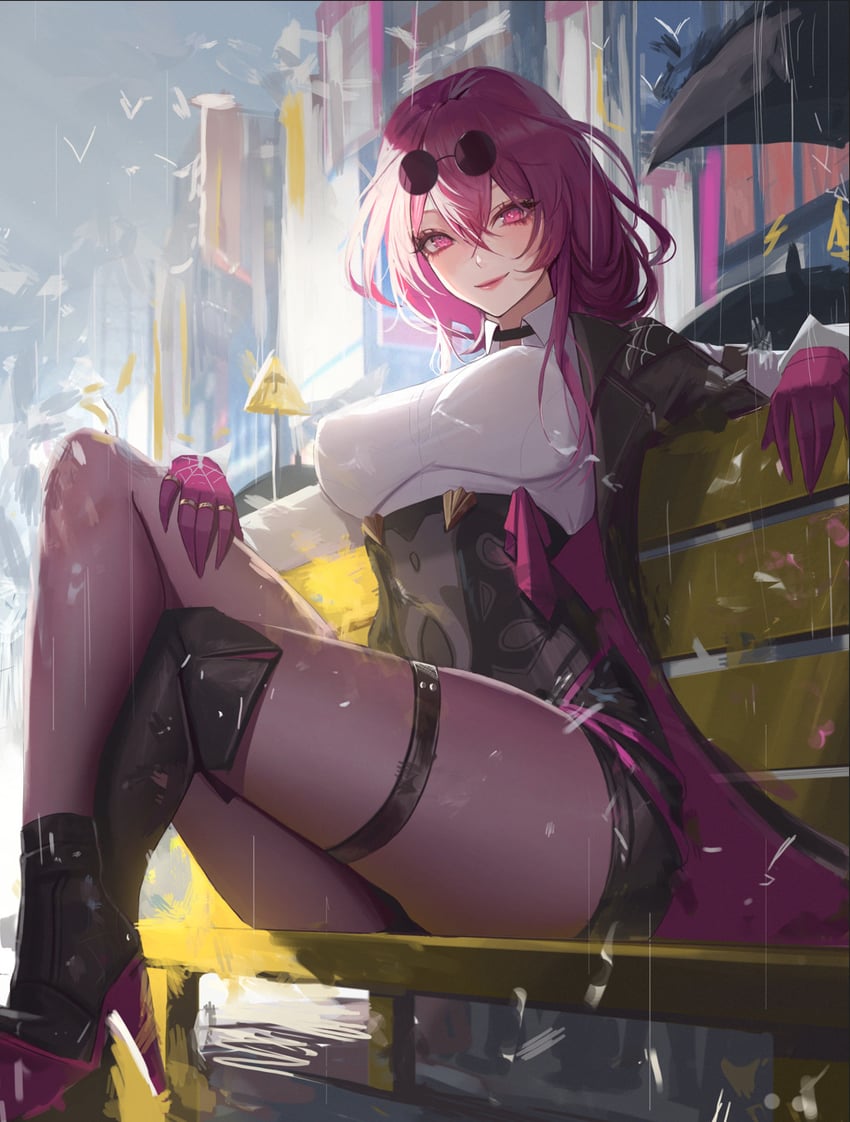 kafka (honkai and 1 more) drawn by neo_(neorarty3)