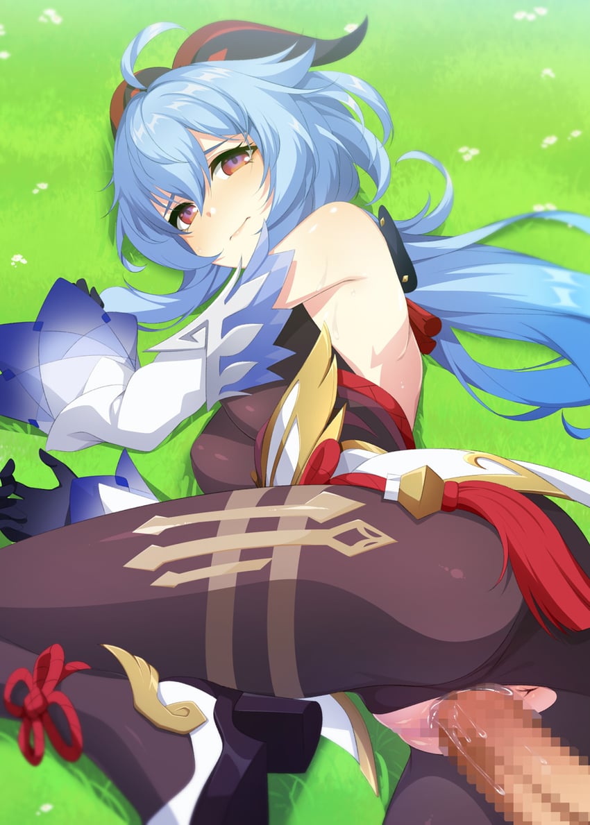 ganyu (genshin impact) drawn by yu-ta