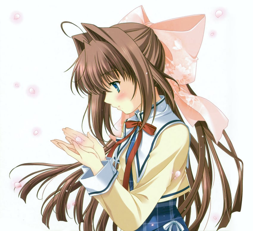 asakura otome (da capo and 1 more) drawn by kayura_yuka