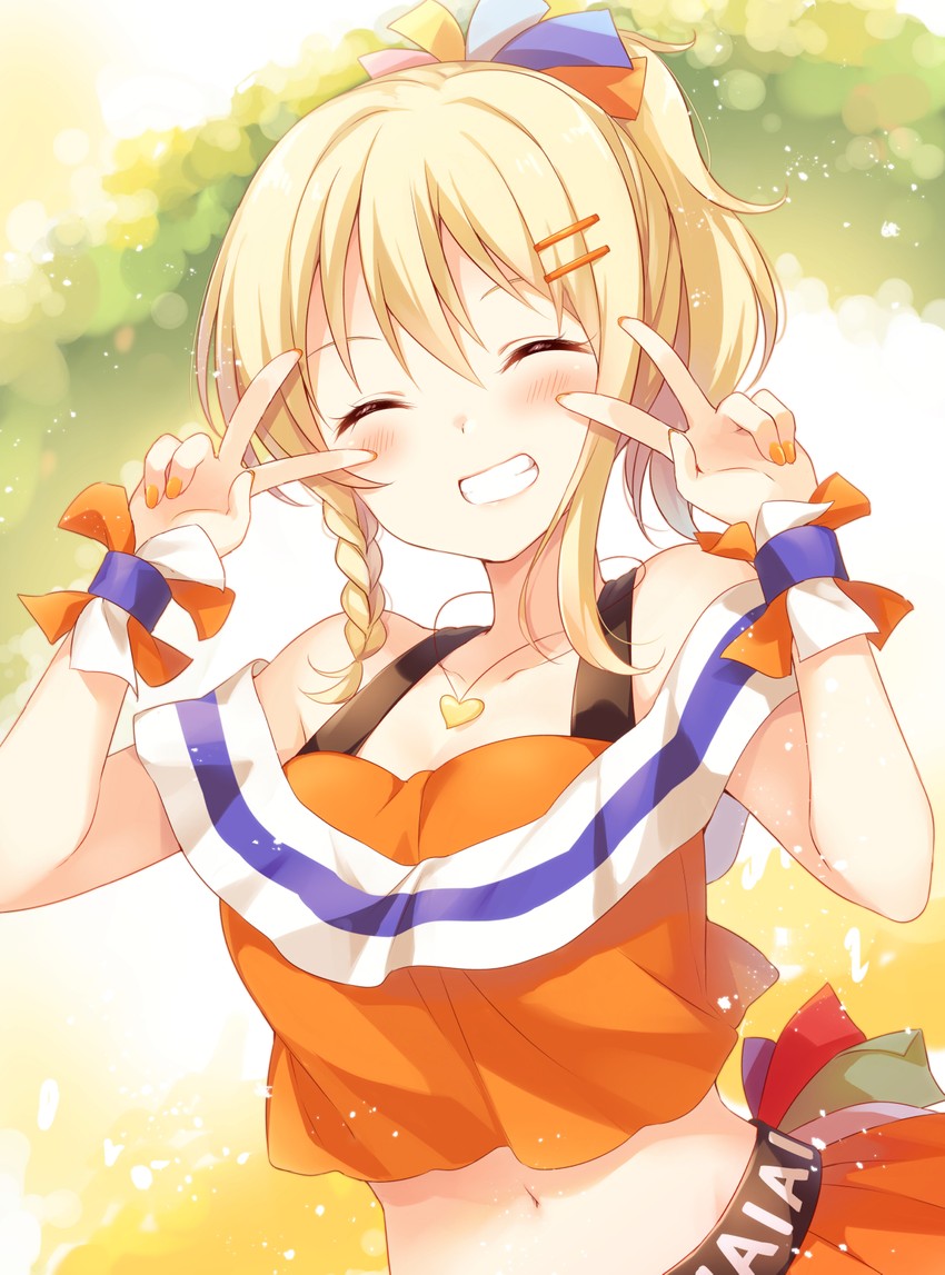 miyashita ai (love live! and 1 more) drawn by hazuki_(sutasuta)