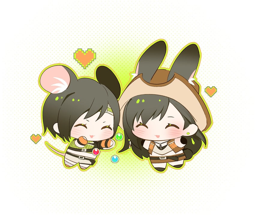 tifa lockhart and yuffie kisaragi (final fantasy and 3 more) drawn by duoj_ji