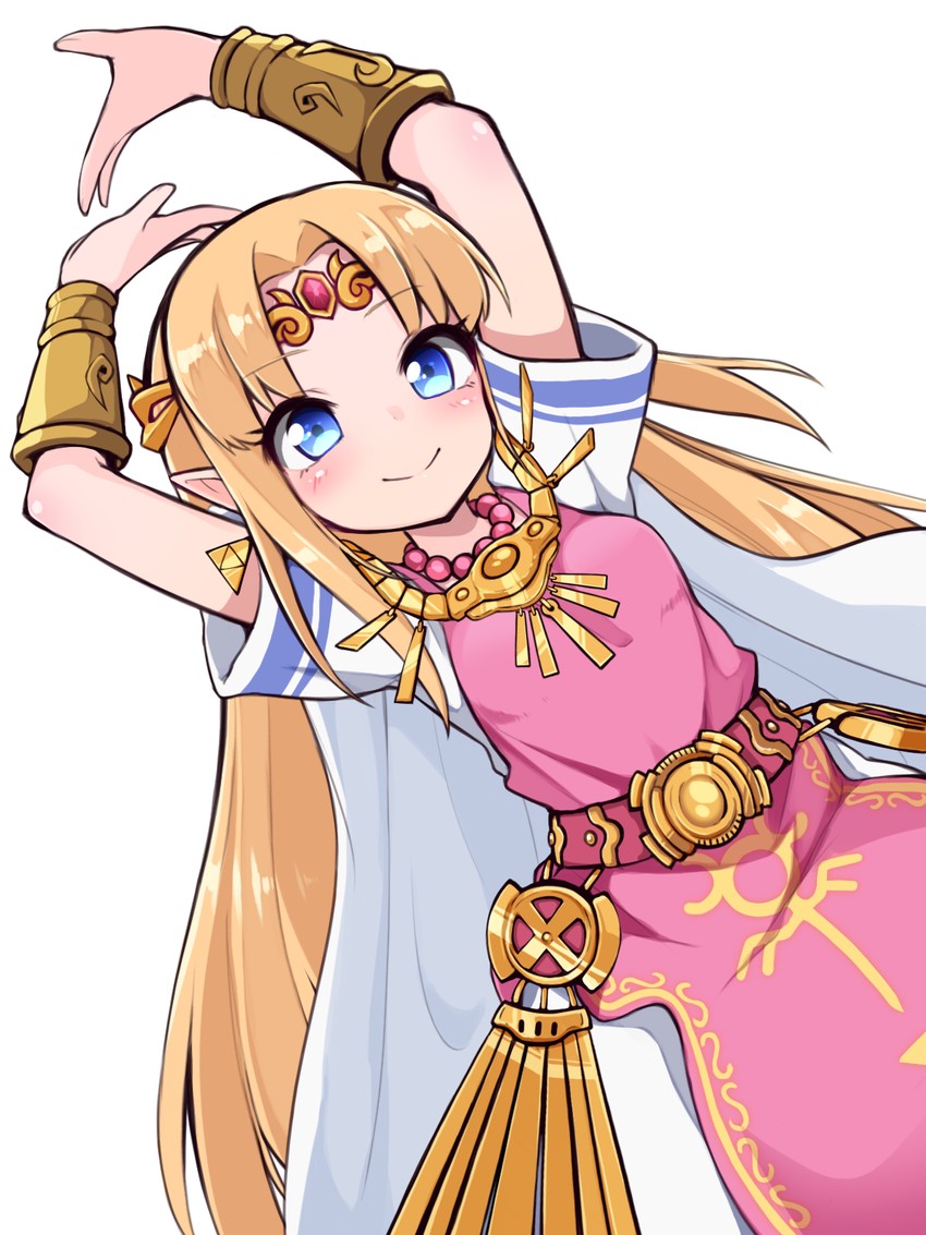 princess zelda (the legend of zelda and 2 more) drawn by morino_donguri