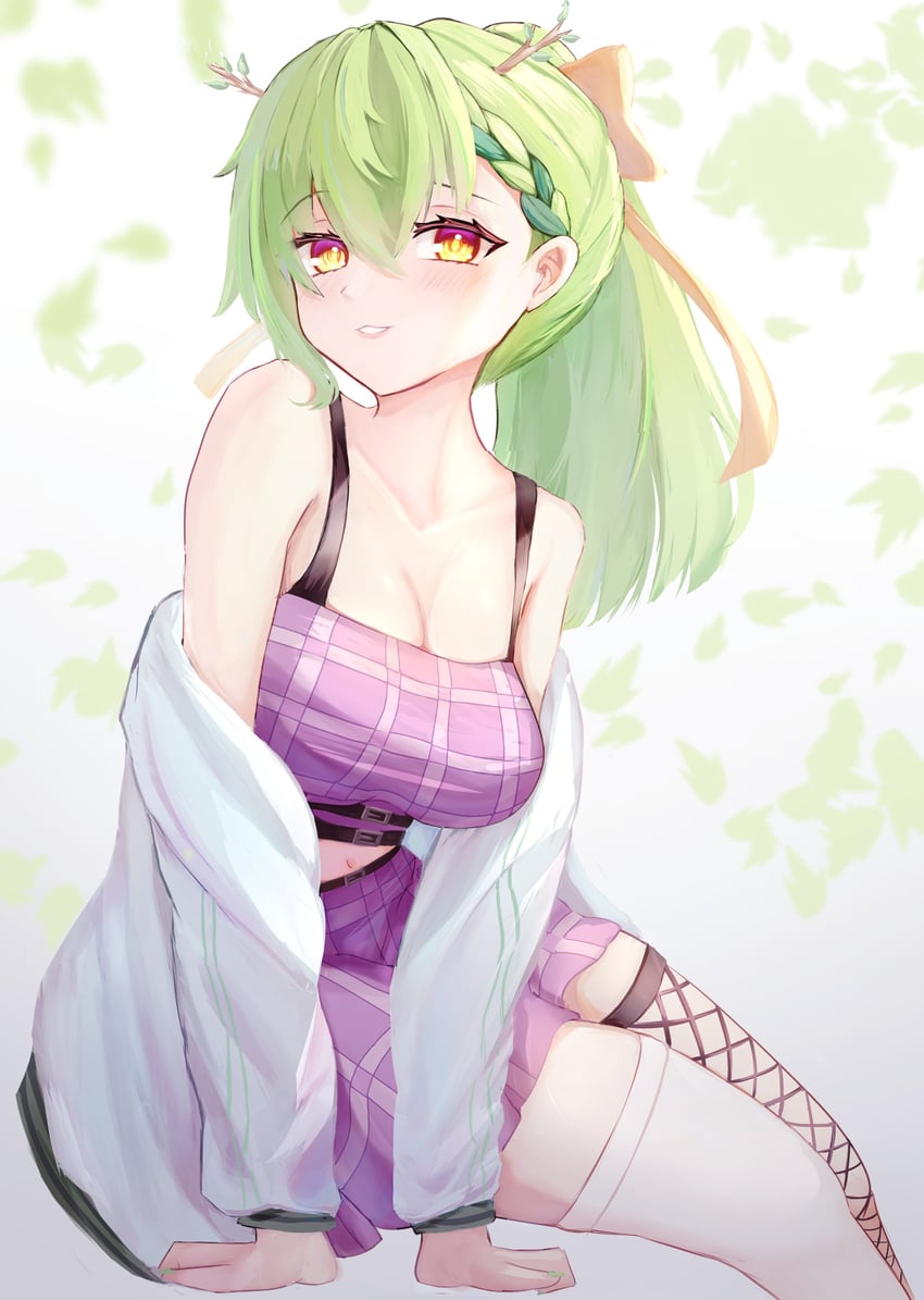 ceres fauna (hololive and 1 more) drawn by psypolo_d