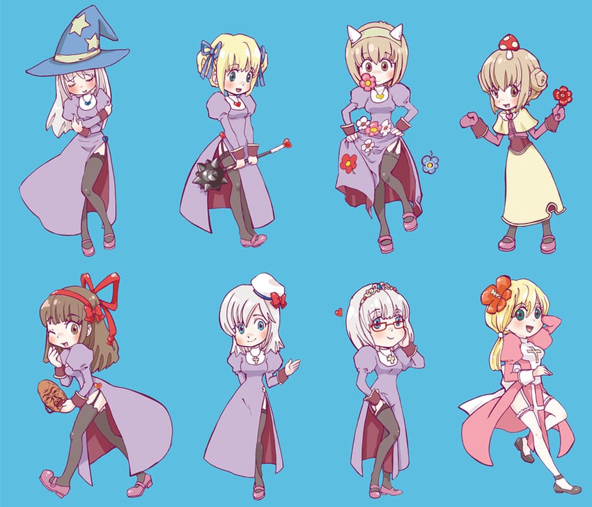 high priest, priest, and acolyte (ragnarok online) drawn by john_(strike-shank)