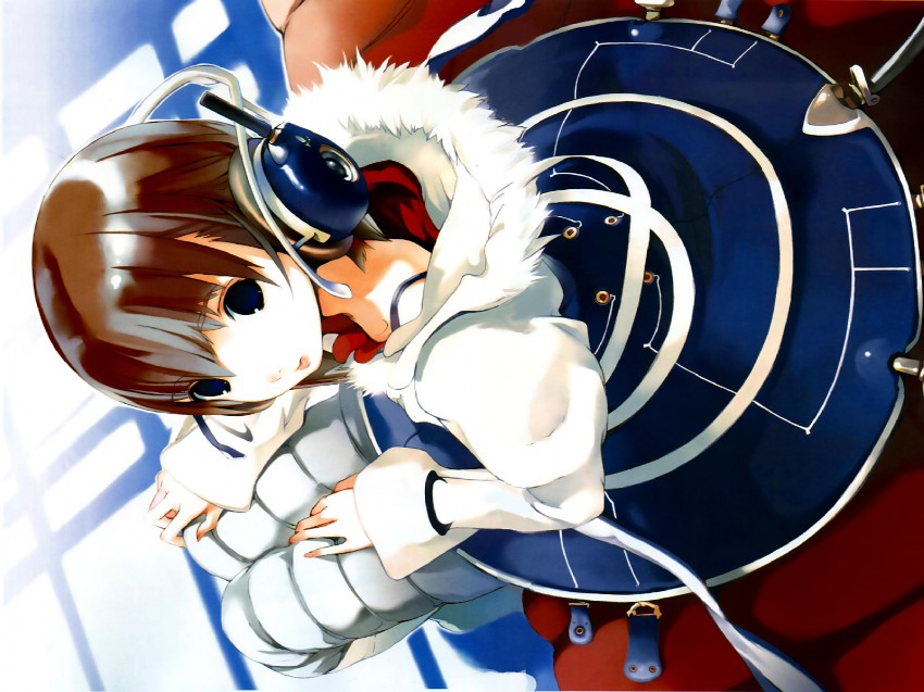 megami magazine and 1 more drawn by houden_eizou