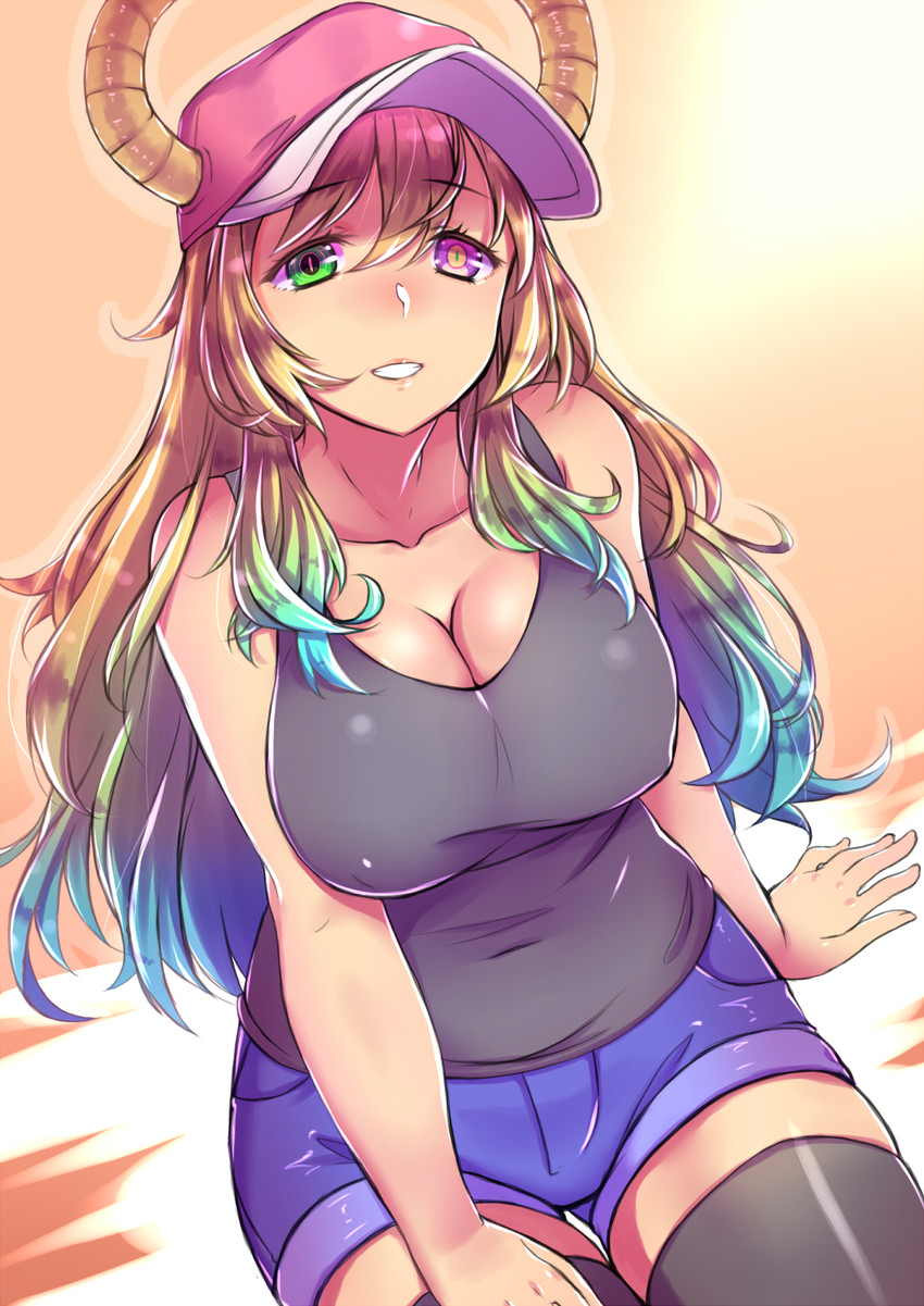 lucoa (kobayashi-san chi no maidragon) drawn by chiha_(abo_ecm_mk25)