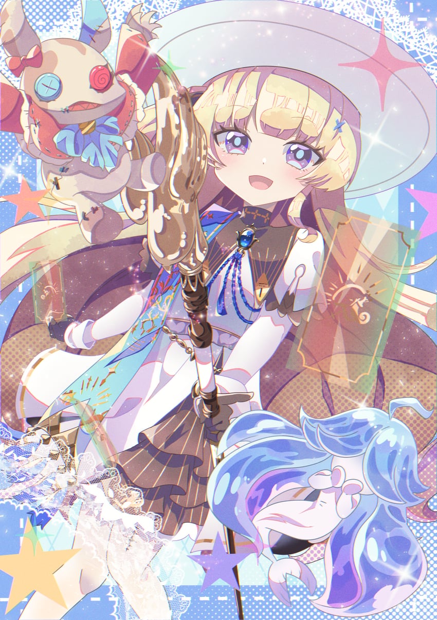 phoebe and nimbus wraith (wuthering waves) drawn by leek_riiki