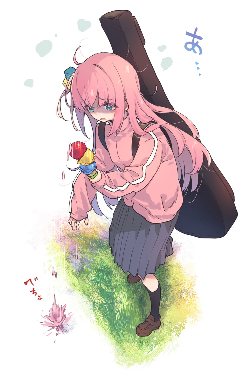 gotoh hitori (bocchi the rock!) drawn by hamayumiba_sou