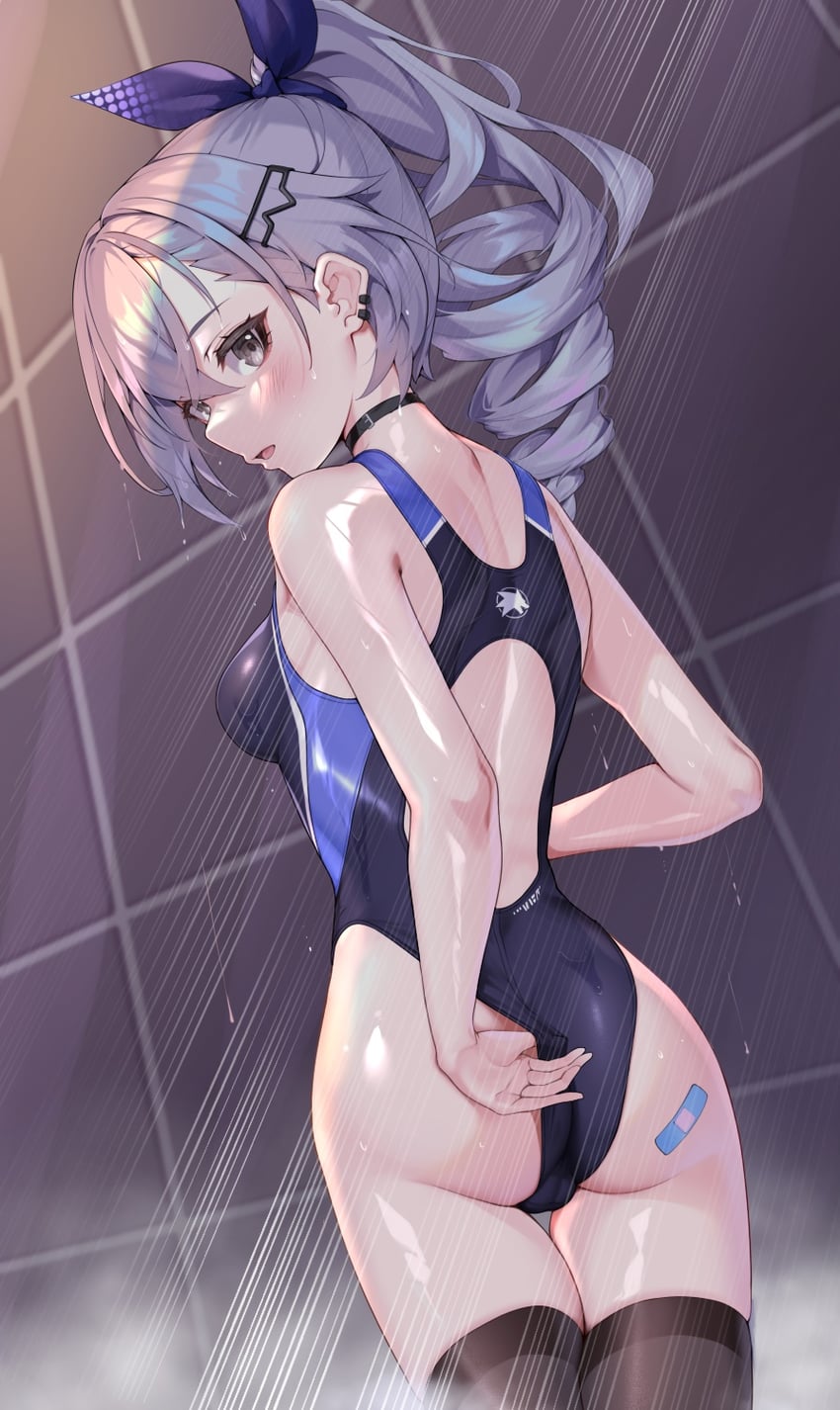 silver wolf (honkai and 1 more) drawn by matrix16