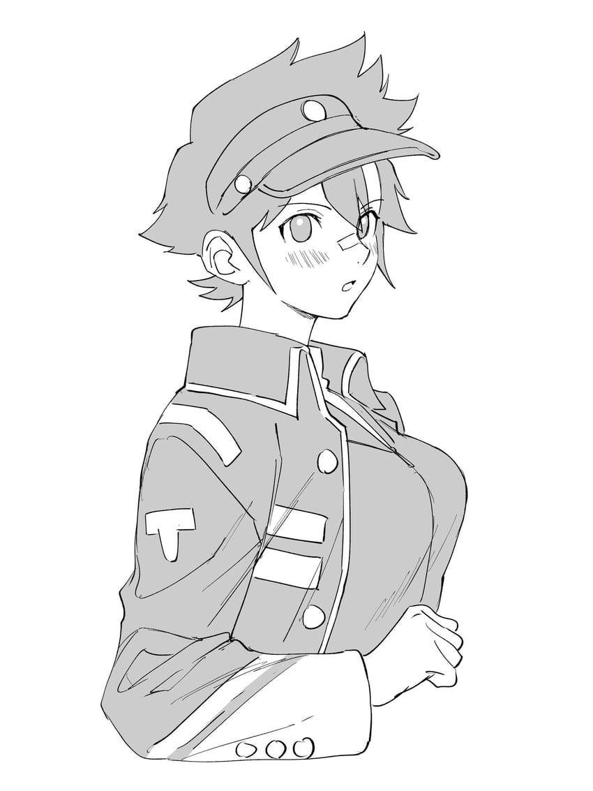 clay terran (ace attorney and 1 more) drawn by ouse_(otussger)