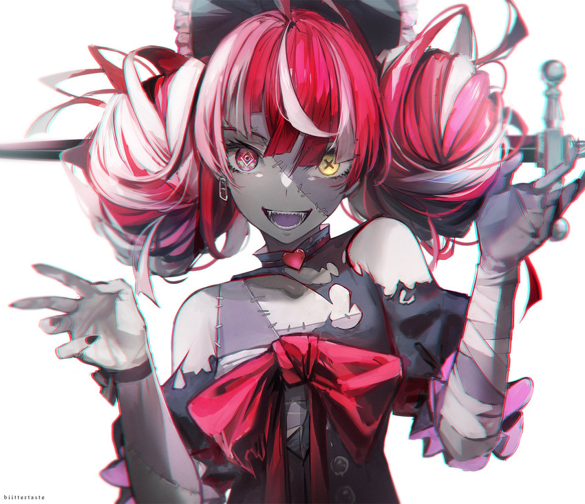 kureiji ollie (hololive and 1 more) drawn by biittertaste