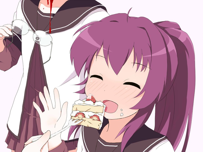 toshinou kyouko, sugiura ayano, and ikeda chitose (yuruyuri) drawn by kinehansuke