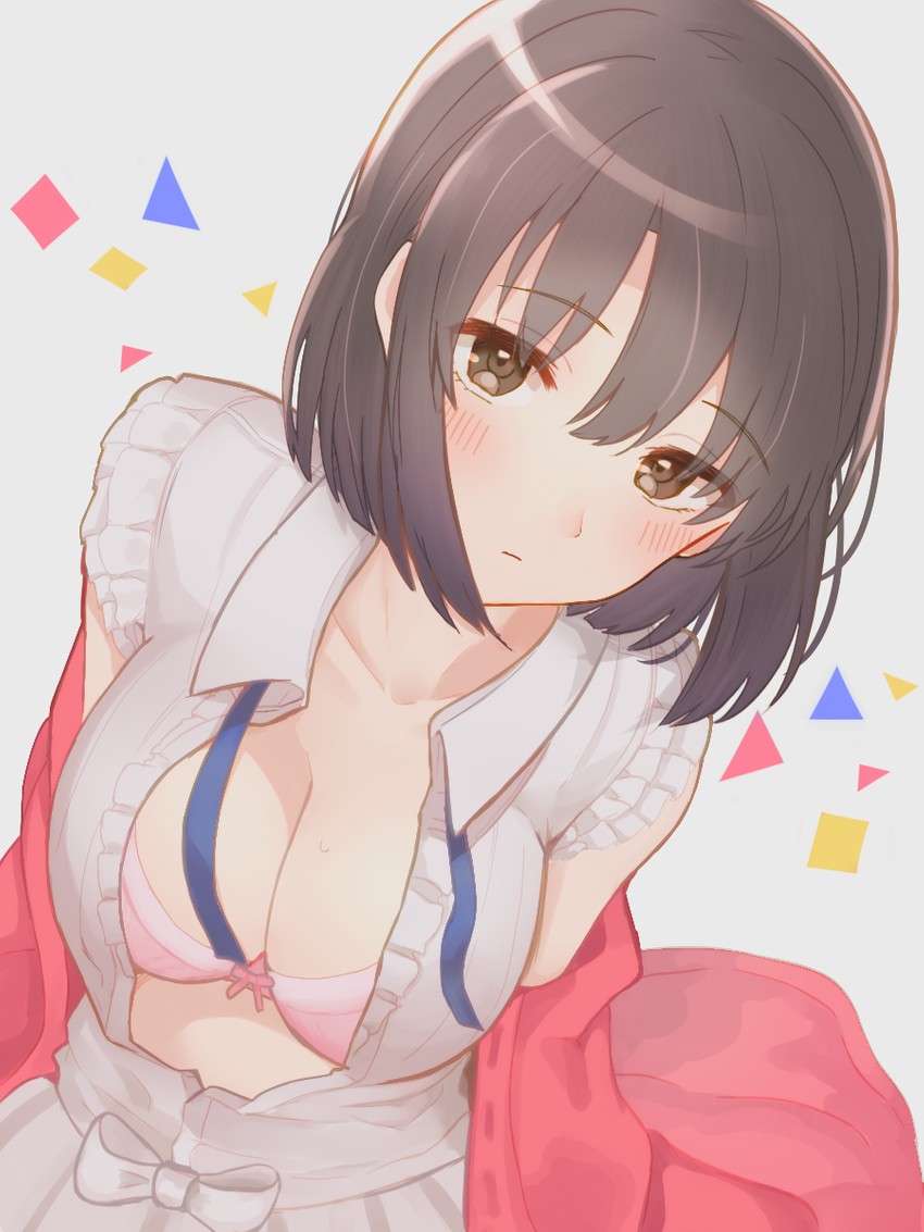 katou megumi (saenai heroine no sodatekata) drawn by haitei and monotiina