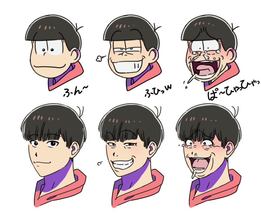 matsuno osomatsu (osomatsu and 1 more) drawn by ningenis_kuso