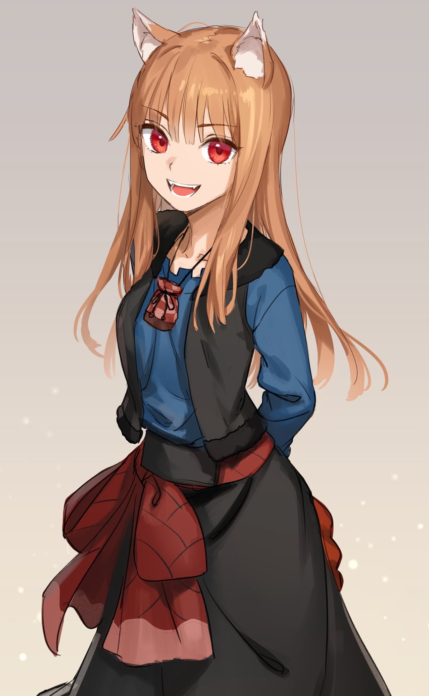 holo (spice and wolf) drawn by kawakami_rokkaku