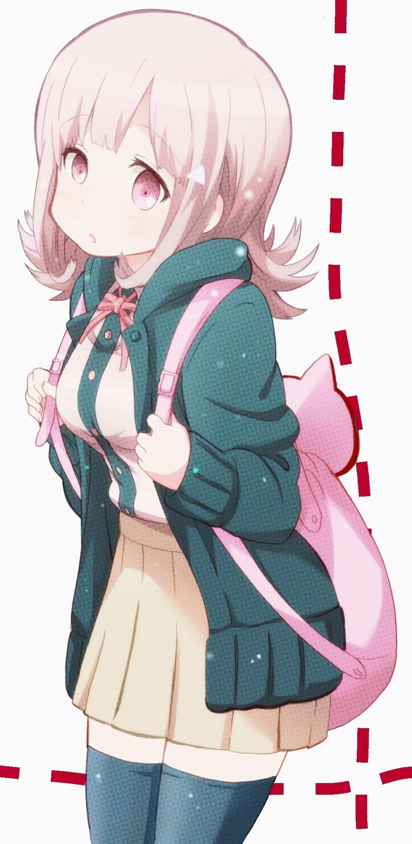 nanami chiaki (danganronpa and 1 more) drawn by mezashi_(mezamashi_set)