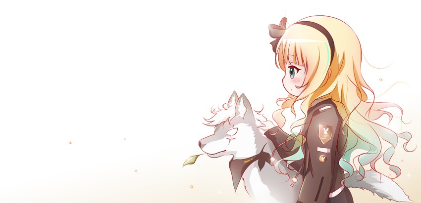 kirima syaro and wild geese (gochuumon wa usagi desu ka? and 1 more) drawn by goth_risuto
