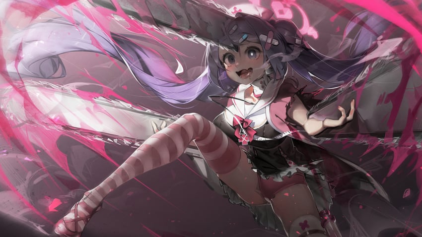 hanae (blue archive and 1 more) drawn by ribiadan
