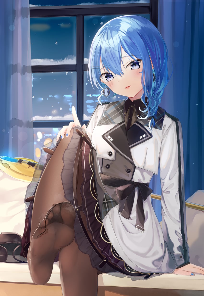 hoshimachi suisei (hololive) drawn by kou_futoshi