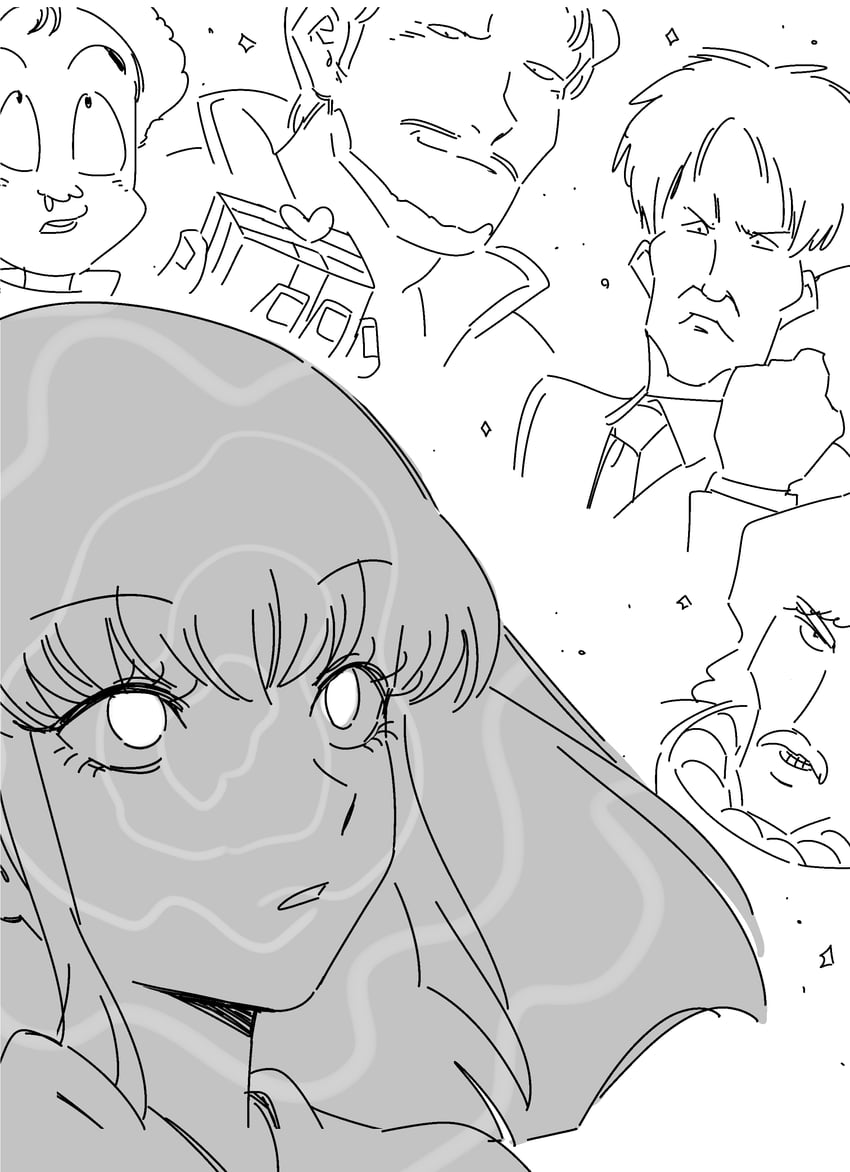 haman karn, henken bekkener, wong lee, apolly bay, and roberto (gundam and 2 more) drawn by rasupekuto