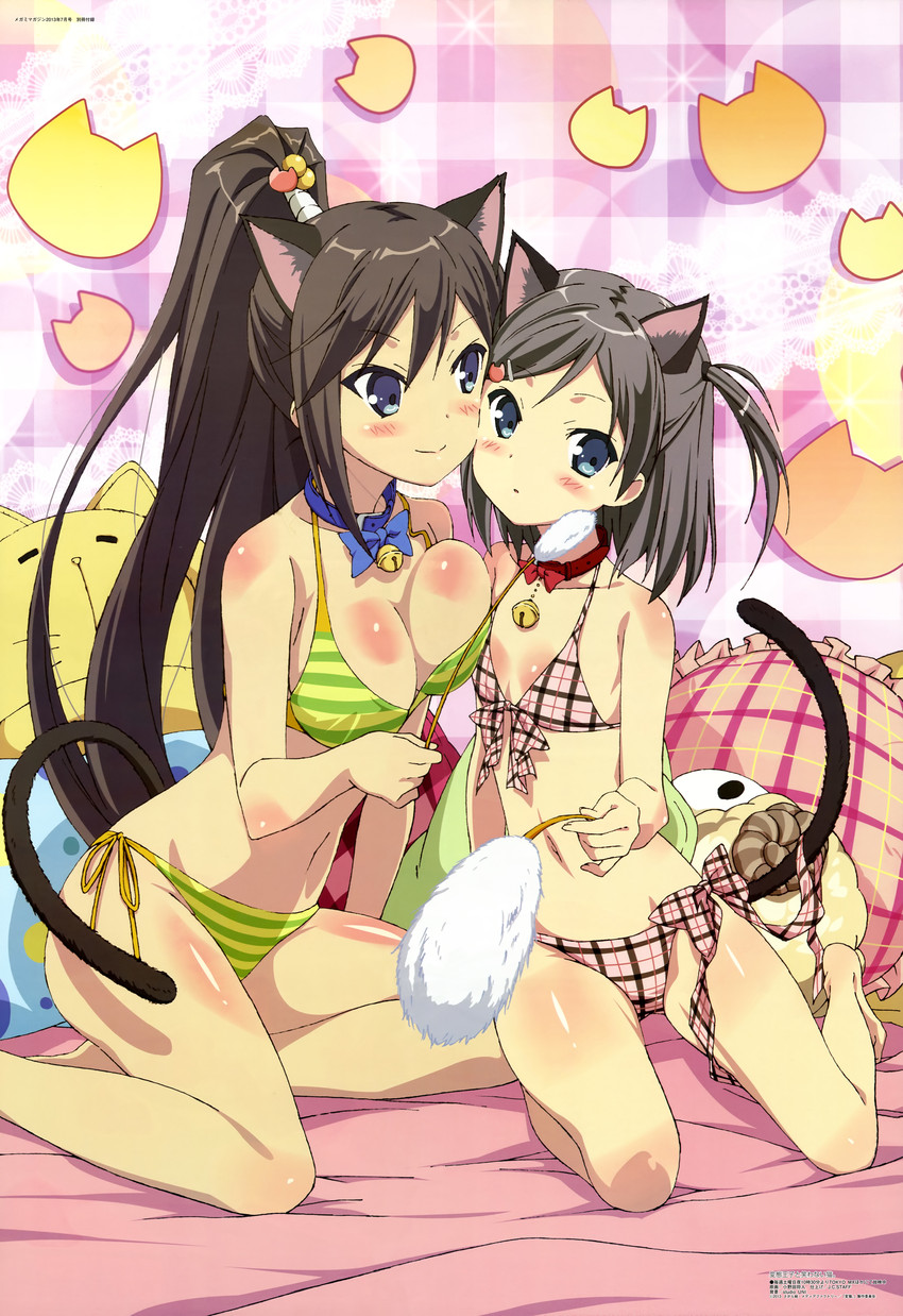 tsutsukakushi tsukiko and tsutsukakushi tsukushi (megami magazine and 1 more) drawn by onoda_masahito