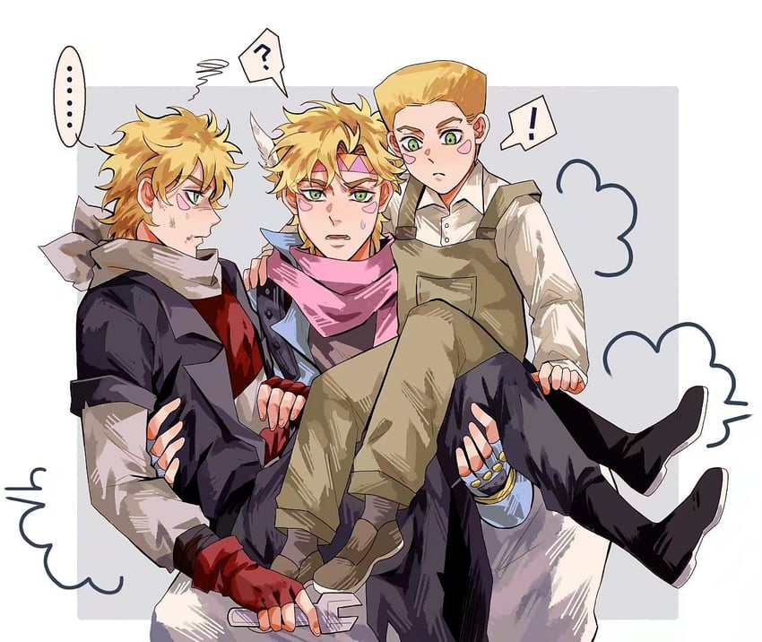 caesar anthonio zeppeli (jojo no kimyou na bouken and 1 more) drawn by jo_jun