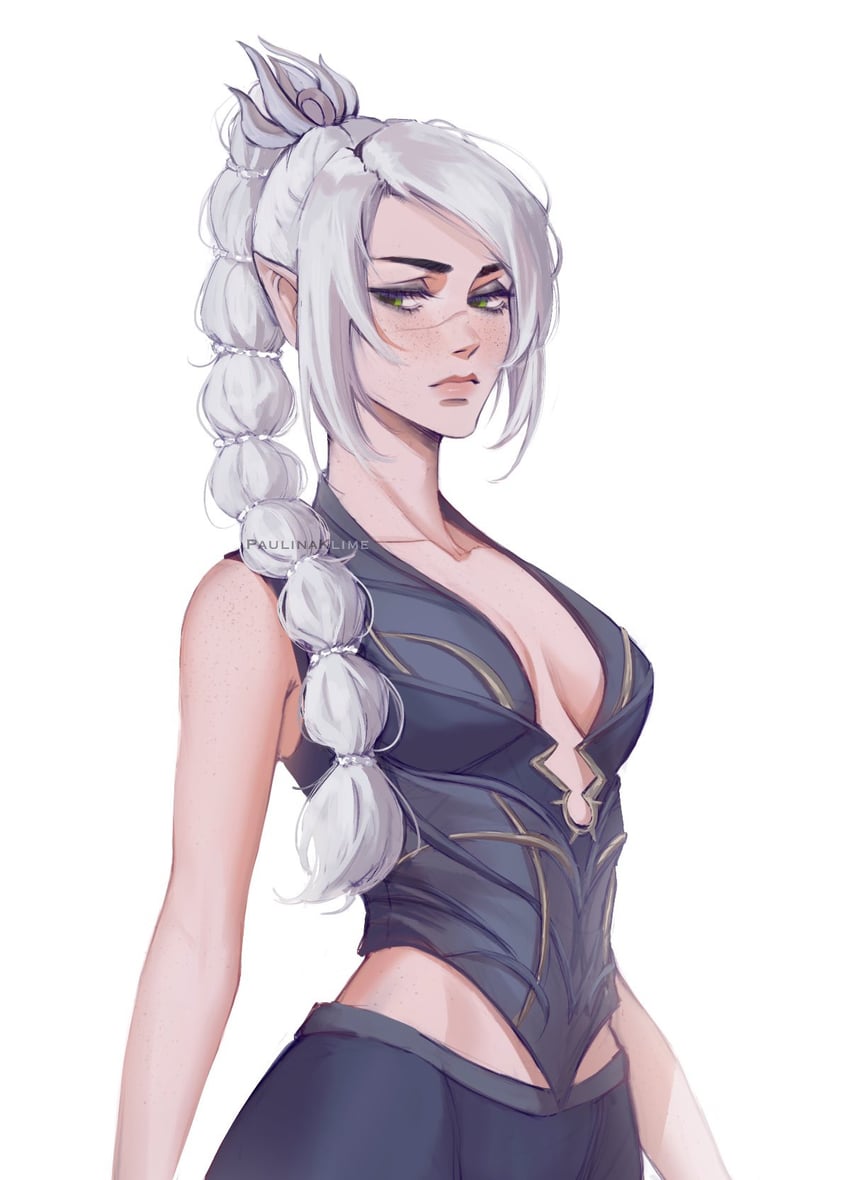 shadowheart (dungeons & dragons and 2 more) drawn by paulina_klime