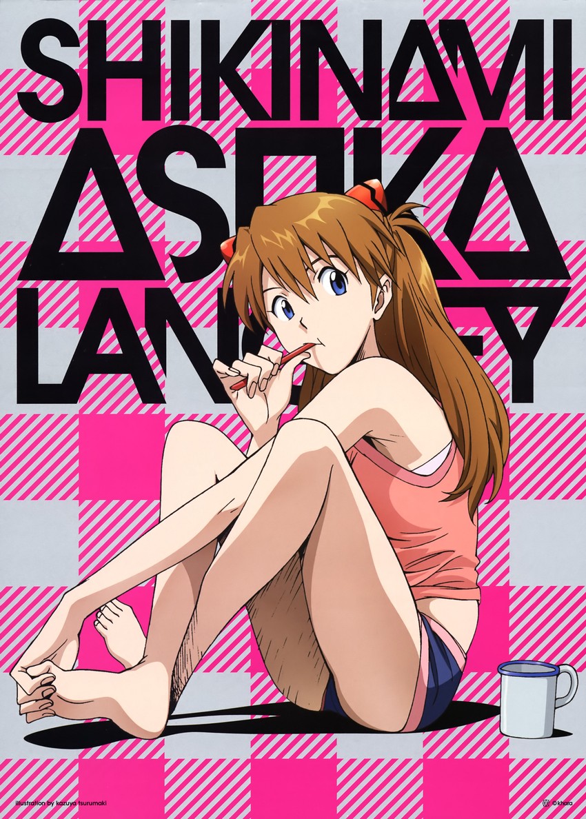 souryuu asuka langley (neon genesis evangelion and 1 more) drawn by tsurumaki_kazuya