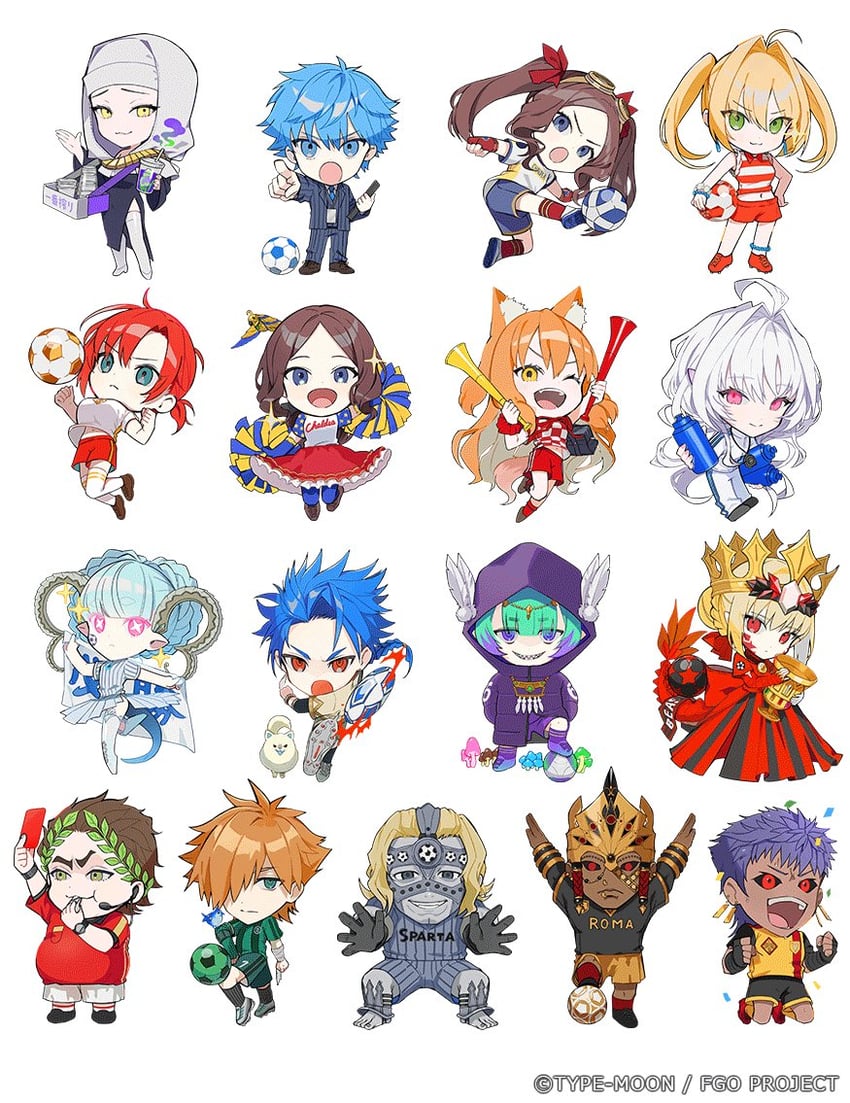 nero claudius, cu chulainn, sessyoin kiara, leonardo da vinci, boudica, and 14 more (fate and 2 more) drawn by oniku_(oishii_oniku)