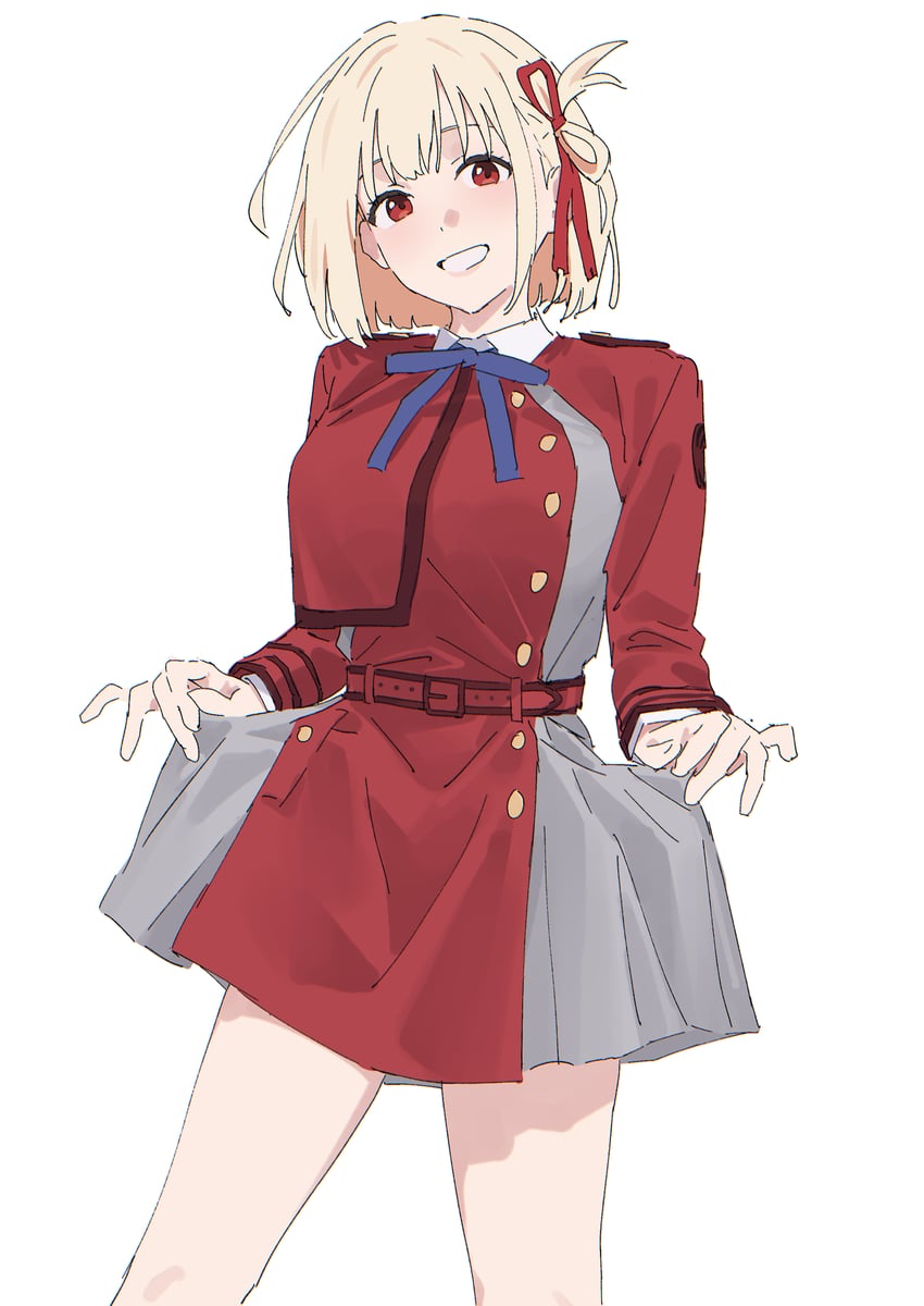nishikigi chisato (lycoris recoil) drawn by mikazuchi_zeus