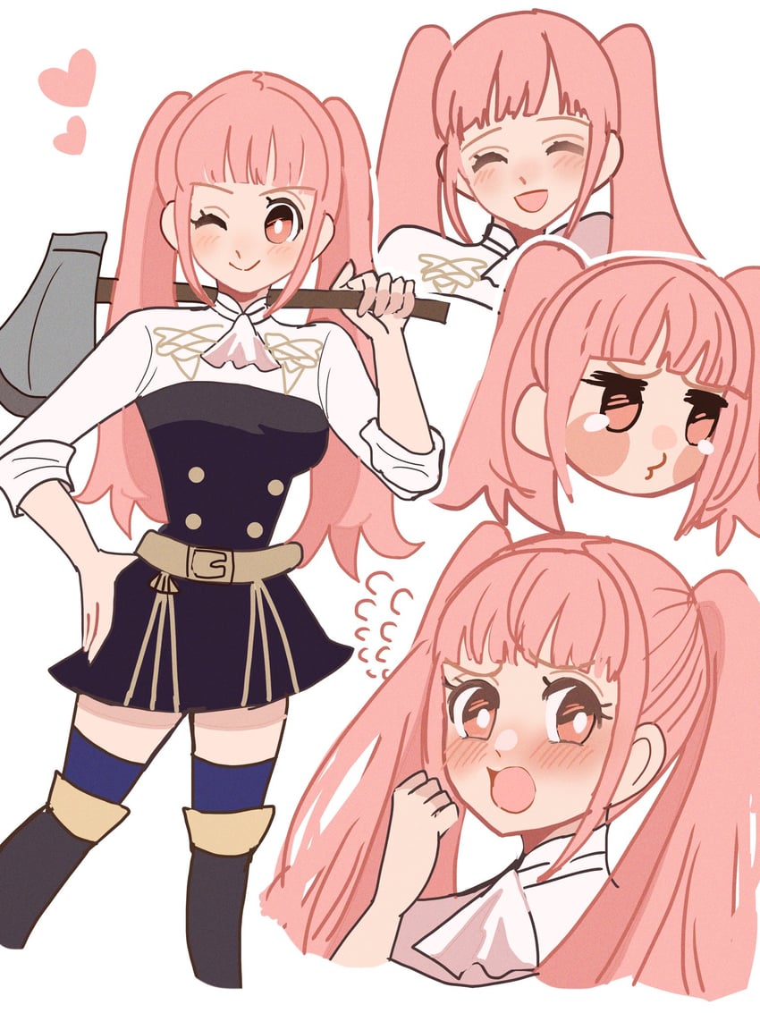 hilda valentine goneril (fire emblem and 1 more) drawn by chimney_(chimney0311)